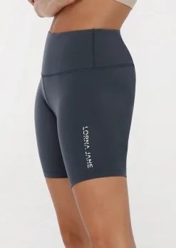 Lorna Jane Lotus Bike Short NightTimeBlue Discount