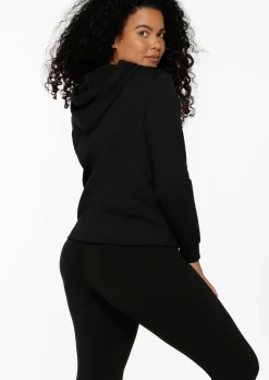 Lorna Jane Lotus Hoodie Black Sale