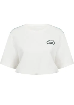 Lorna Jane Lotus Limited Edition Cropped Tee Porcelain Outlet