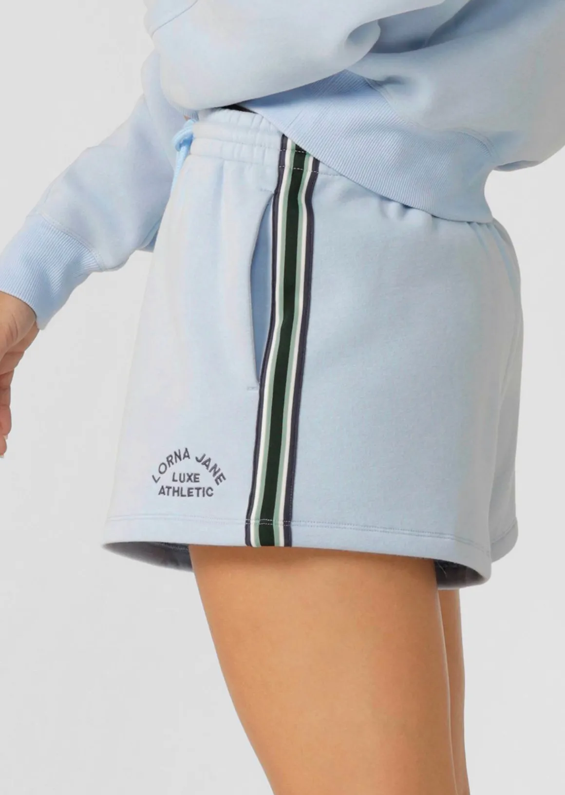 Lorna Jane Lotus Limited Edition Weekender Short ToulouseBlue Sale