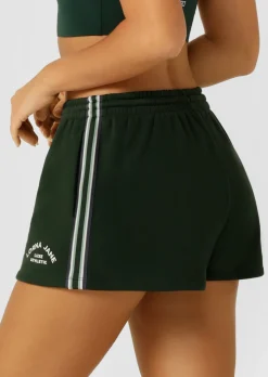 Lorna Jane Lotus Limited Edition Weekender Short DarkGreen New