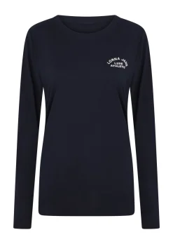 Lorna Jane Lotus Long Sleeve Top MidnightBlue Online