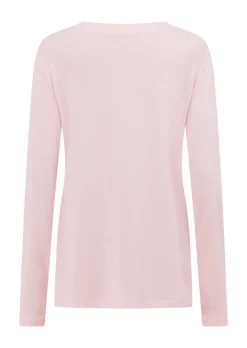 Lorna Jane Lotus Long Sleeve Top PalePeony Outlet