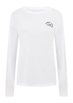 Lorna Jane Lotus Long Sleeve Top White Best