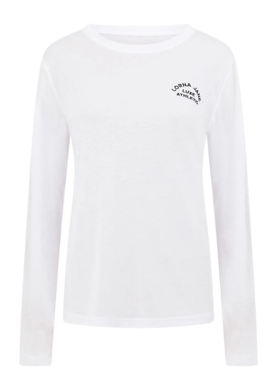 Lorna Jane Lotus Long Sleeve Top White Best