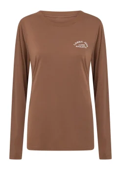 Lorna Jane Lotus Long Sleeve Top Clove Clearance