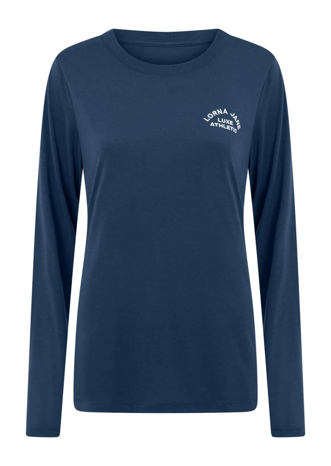 Lorna Jane Lotus Long Sleeve Top AcademyBlue