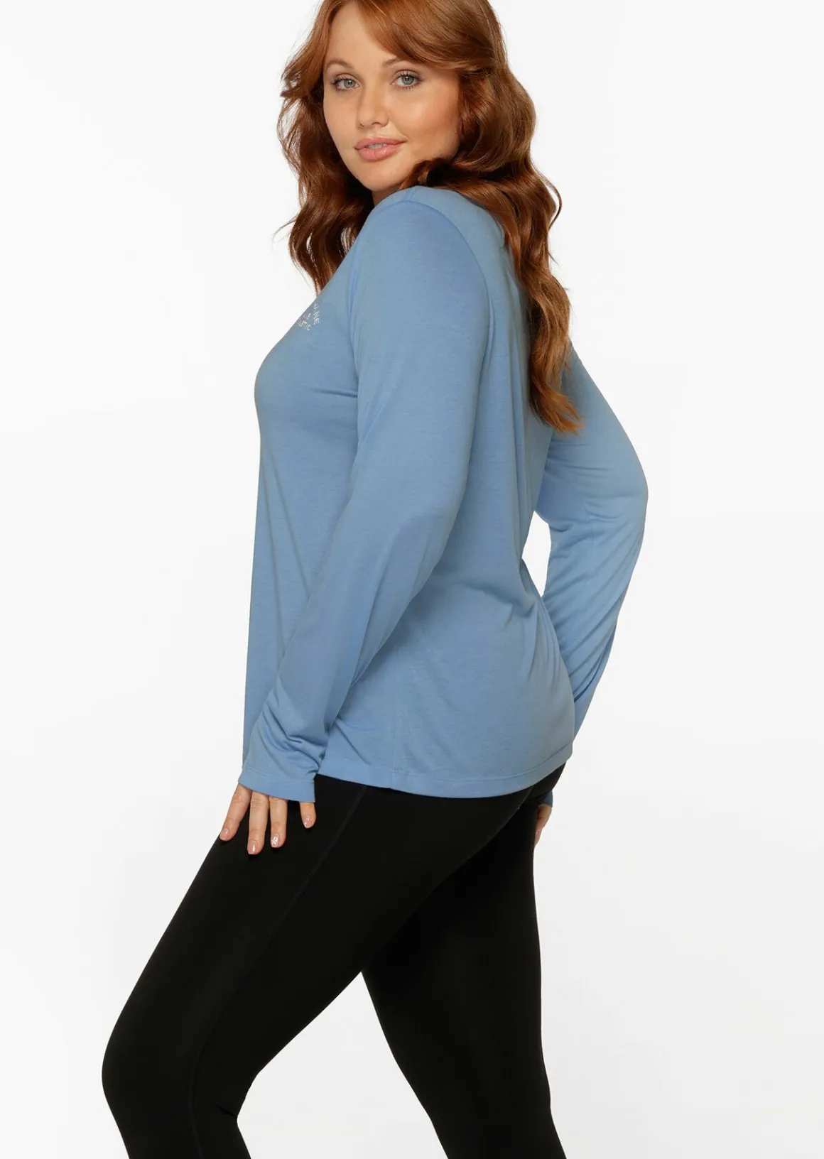 Lorna Jane Lotus Long Sleeve Top Moontide Online