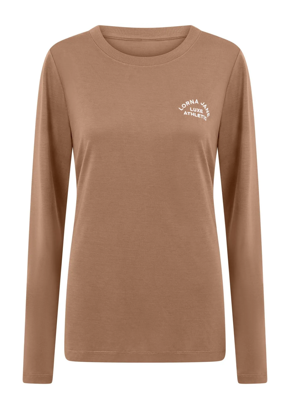 Lorna Jane Lotus Long Sleeve Top Cedar Sale