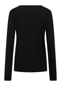 Lorna Jane Lotus Long Sleeve Top Black New