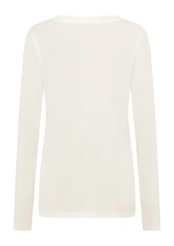 Lorna Jane Lotus Long Sleeve Top Porcelain New