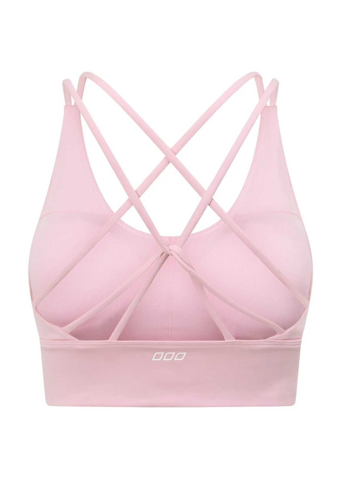 Lorna Jane Lotus Longline Sports Bra SweetPink Clearance