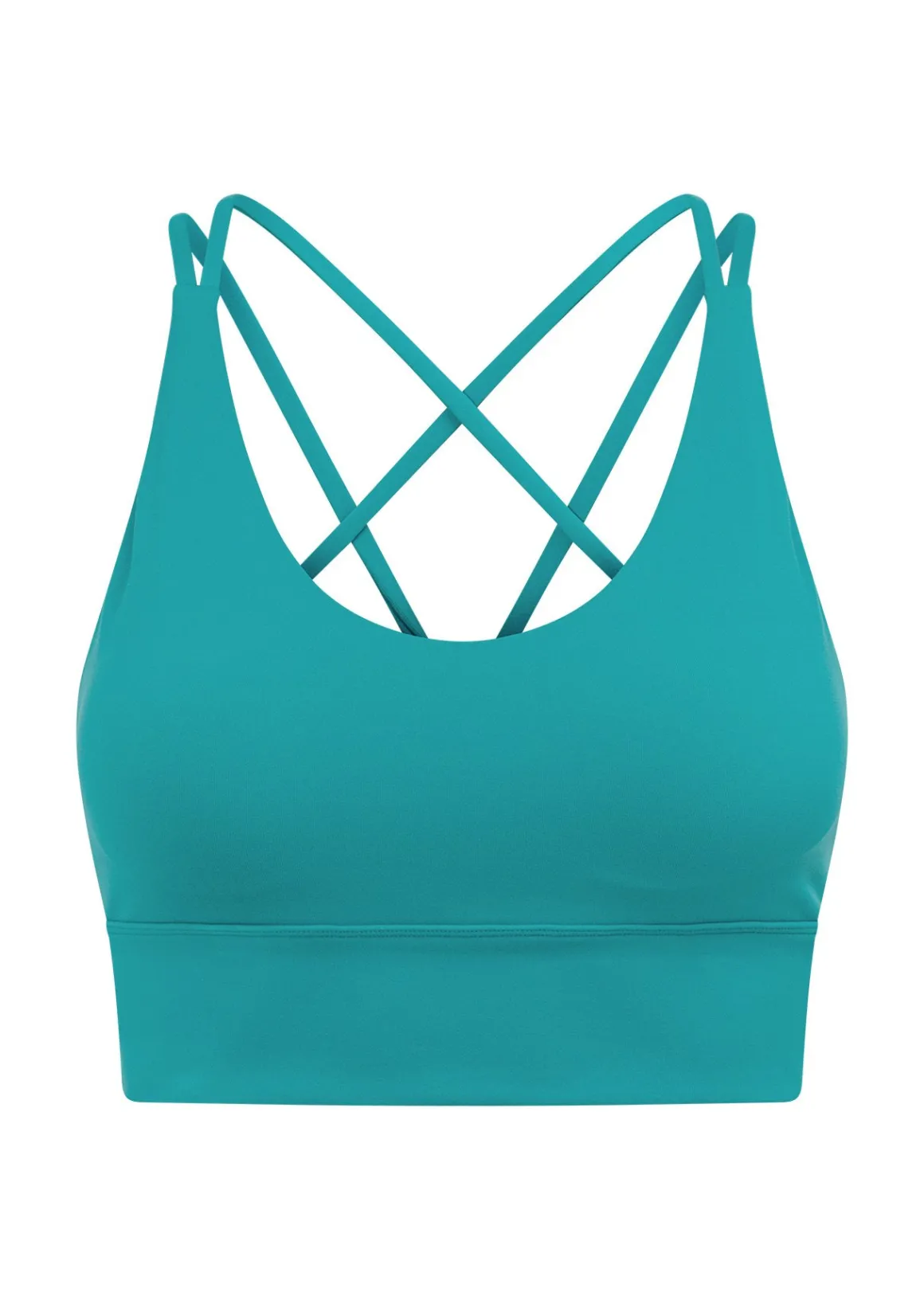 Lorna Jane Lotus Longline Sports Bra Maui Outlet