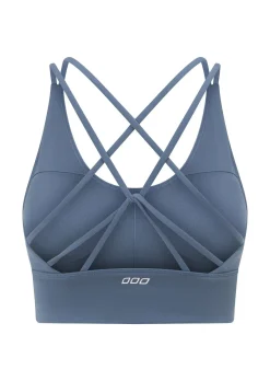 Lorna Jane Lotus Longline Sports Bra MoonlightBlue Clearance