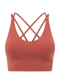 Lorna Jane Lotus Longline Sports Bra Earth Best