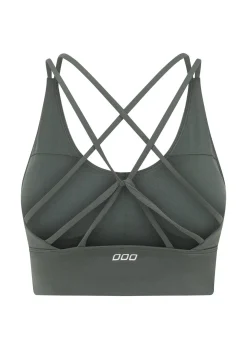 Lorna Jane Lotus Longline Sports Bra AgaveGreen Hot