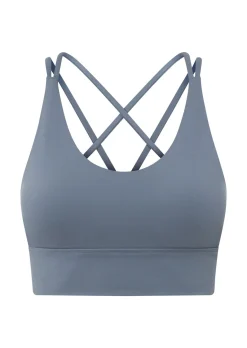 Lorna Jane Lotus Longline Sports Bra PowderGrey Discount
