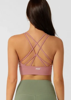 Lorna Jane Lotus Longline Sports Bra WildRose Online