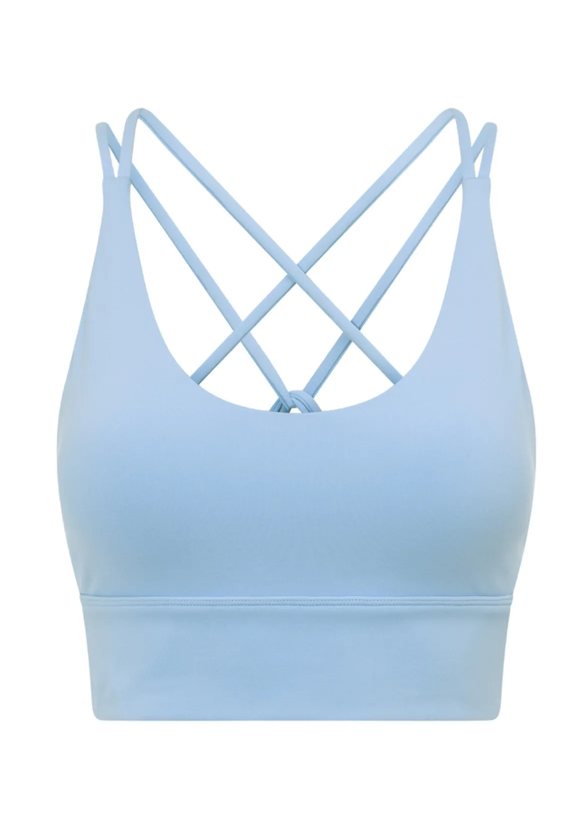 Lorna Jane Lotus Longline Sports Bra Moontide New