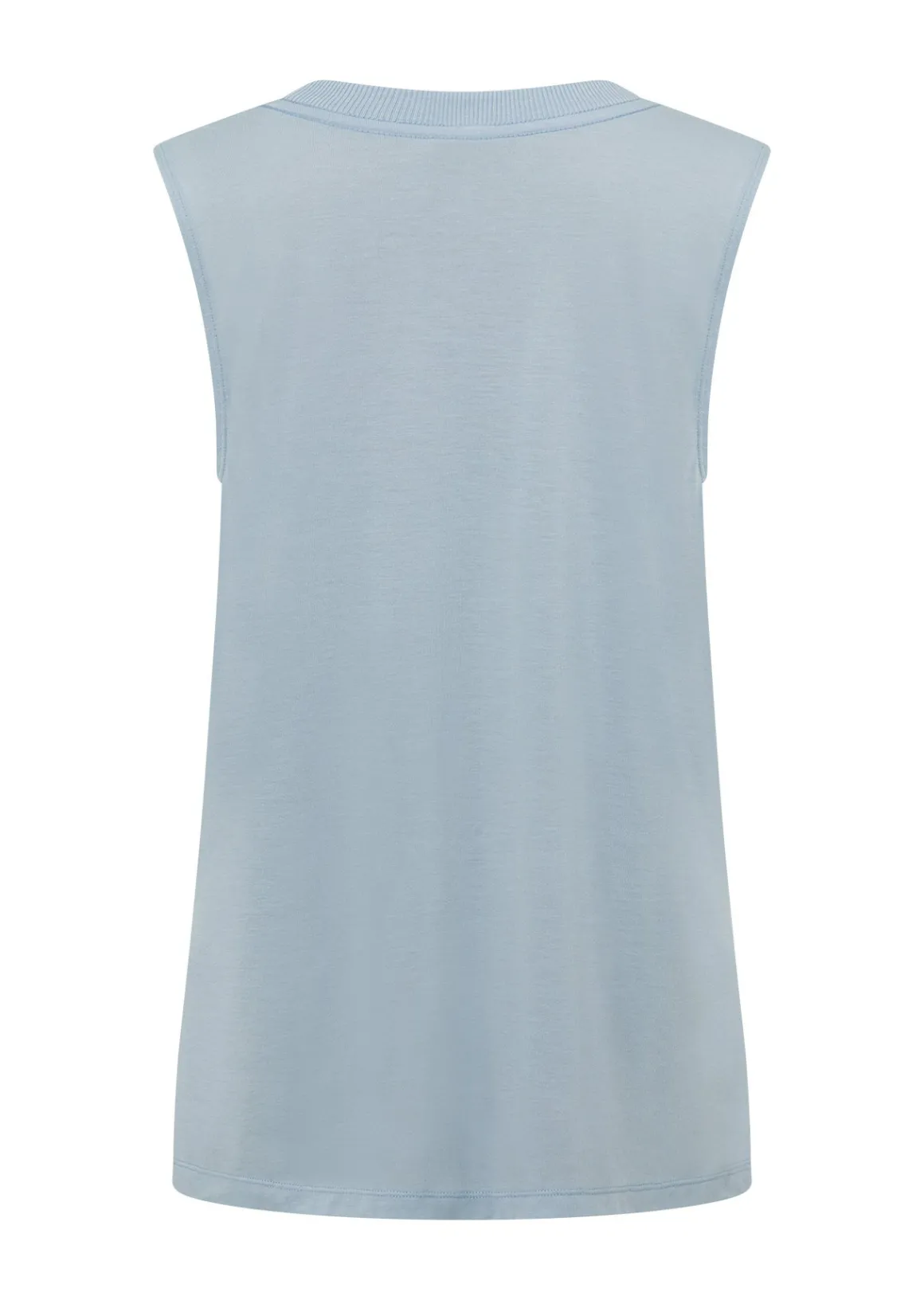 Lorna Jane Lotus Muscle Tank LightGlacierBlue New