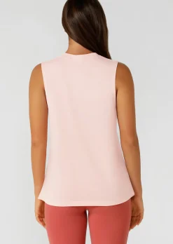 Lorna Jane Lotus Muscle Tank SunkissedPeach Sale
