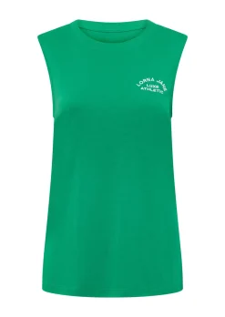 Lorna Jane Lotus Muscle Tank SeaGlass Clearance