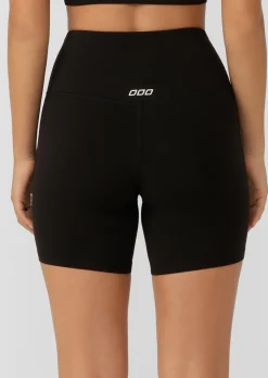 Lorna Jane Lotus No Chafe 12cm Bike Short Black