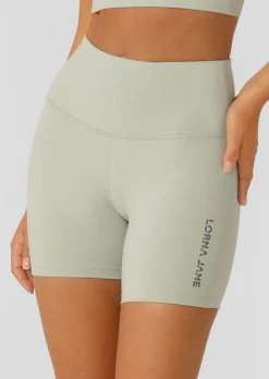 Lorna Jane Lotus No Chafe 16cm Bike Shorts IcedMatcha
