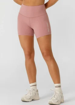 Lorna Jane Lotus No Chafe Phone Pocket 12cm Bike Shorts WildRose Sale