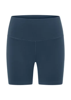 Lorna Jane Lotus No Chafe Phone Pocket 16cm Bike Shorts PaleIndigo Sale