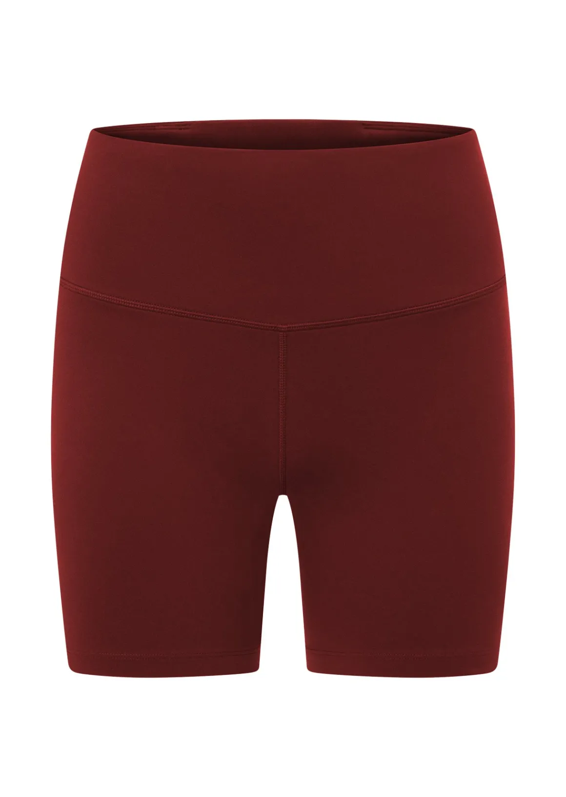 Lorna Jane Lotus No Chafe Phone Pocket 12cm Bike Shorts Merlot Hot