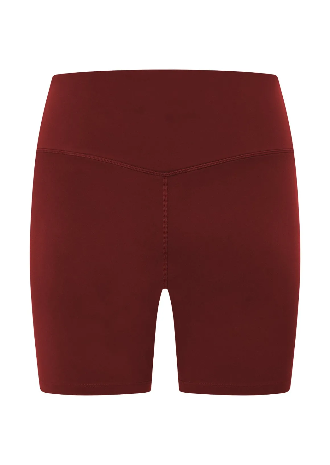 Lorna Jane Lotus No Chafe Phone Pocket 12cm Bike Shorts Merlot Hot