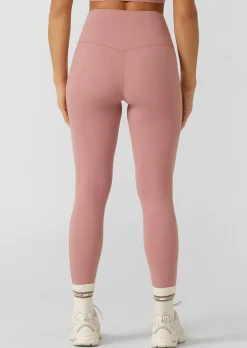 Lorna Jane Lotus No Chafe Phone Pocket Ankle Biter Leggings WildRose Discount