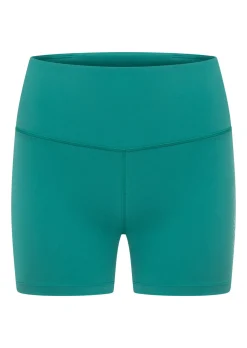 Lorna Jane Lotus No Chafe Phone Pocket 12cm Bike Shorts Jewel Outlet