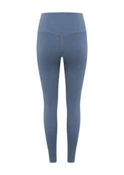 Lorna Jane Lotus No Chafe Phone Pocket Ankle Biter Leggings MoonlightBlue Hot