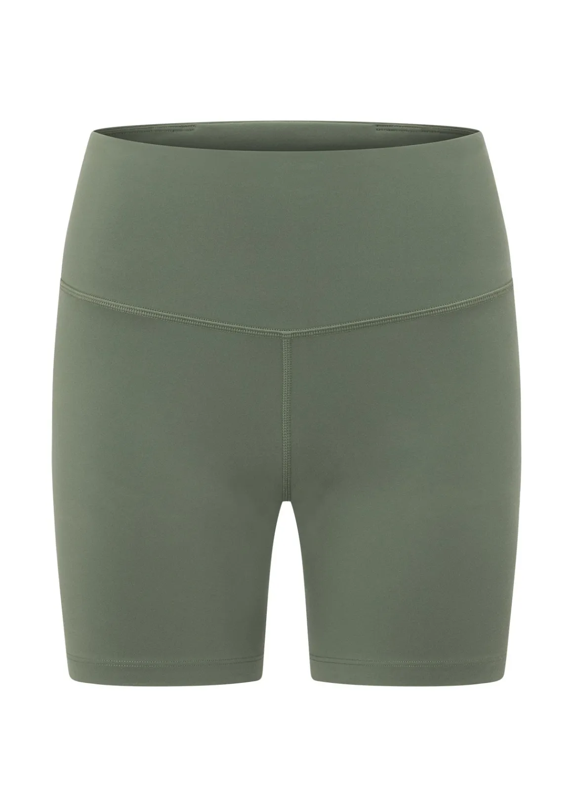 Lorna Jane Lotus No Chafe Phone Pocket 16cm Bike Shorts LightKhaki Sale
