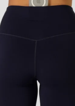 Lorna Jane Lotus No Chafe Phone Pocket Ankle Biter Leggings FrenchNavy Best