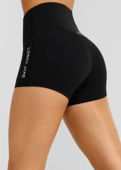 Lorna Jane Lotus No Chafe 3.5&Prime; Bike Short Black Best
