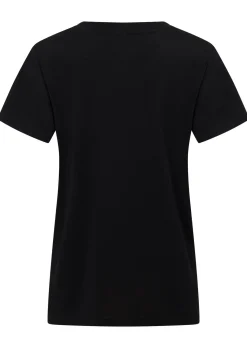 Lorna Jane Lotus T-Shirt Black Hot