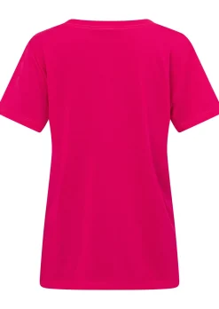 Lorna Jane Lotus T-Shirt NeonRaspberry Sale
