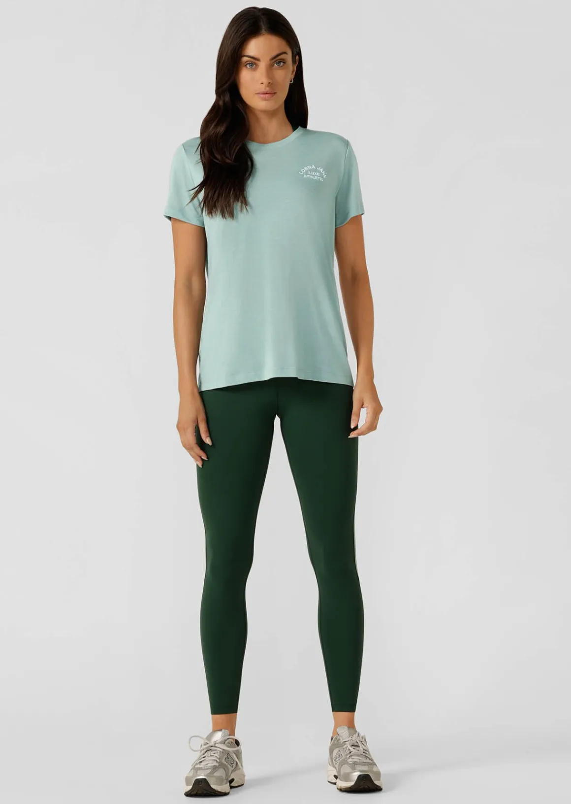 Lorna Jane Lotus T-Shirt SeaMist Sale