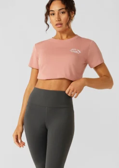 Lorna Jane Lotus T-Shirt AshRose New
