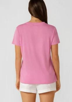 Lorna Jane Lotus T-Shirt PinkMauve
