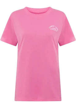 Lorna Jane Lotus T-Shirt PinkMauve