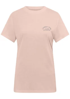 Lorna Jane Lotus T-Shirt BlushedPink Hot