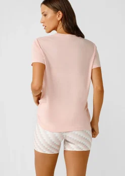 Lorna Jane Lotus T-Shirt SunkissedPeach Discount