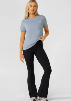 Lorna Jane Lotus T-Shirt GlacierBlue Outlet