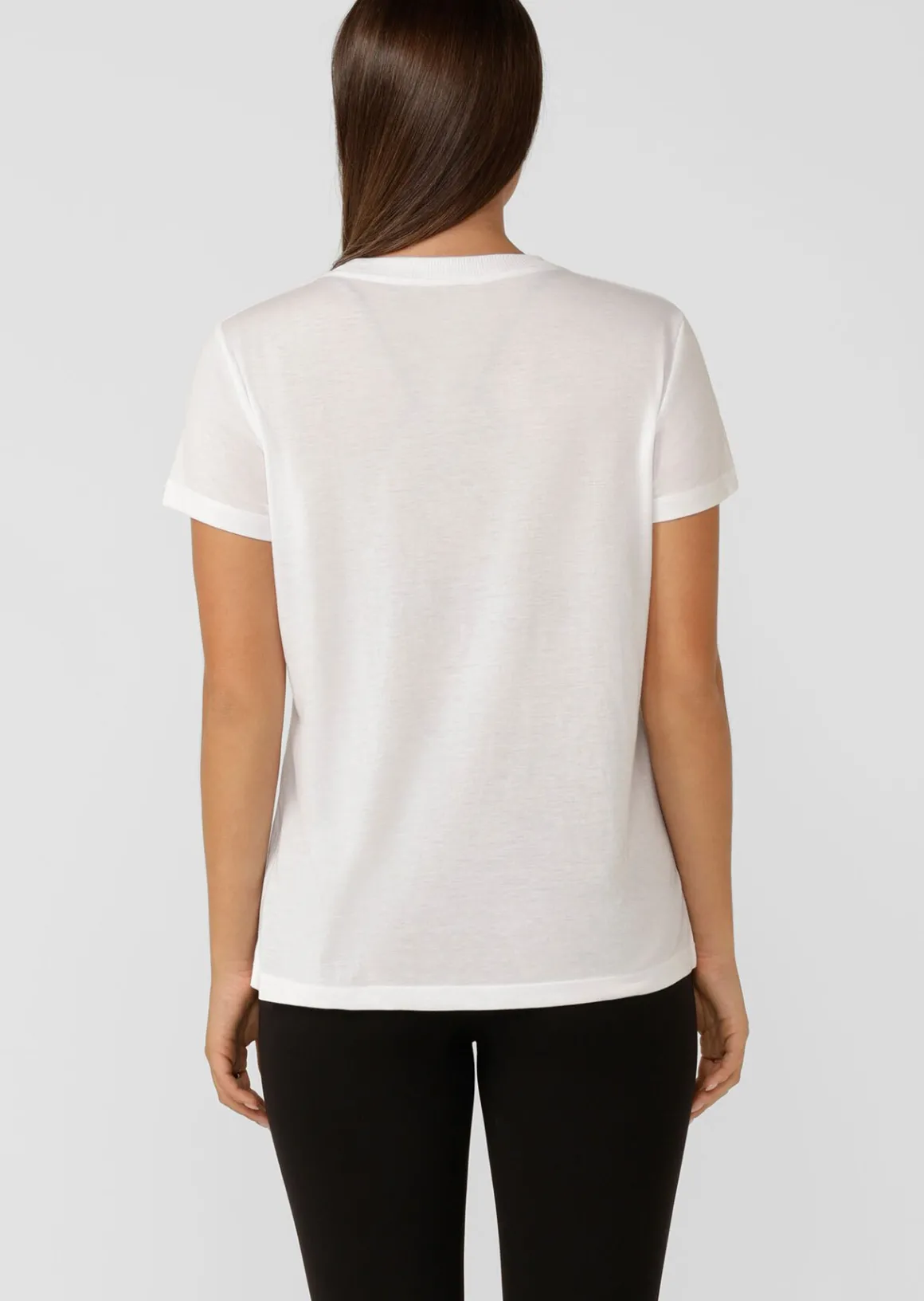 Lorna Jane Lotus T-Shirt White Discount