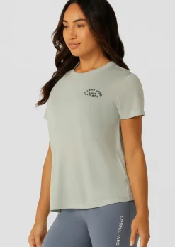Lorna Jane Lotus T-Shirt IcedMatcha New