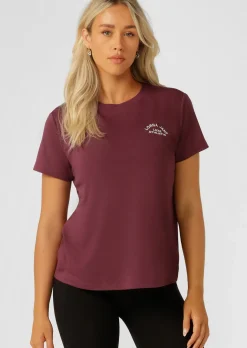 Lorna Jane Lotus T-Shirt Mulberry Online